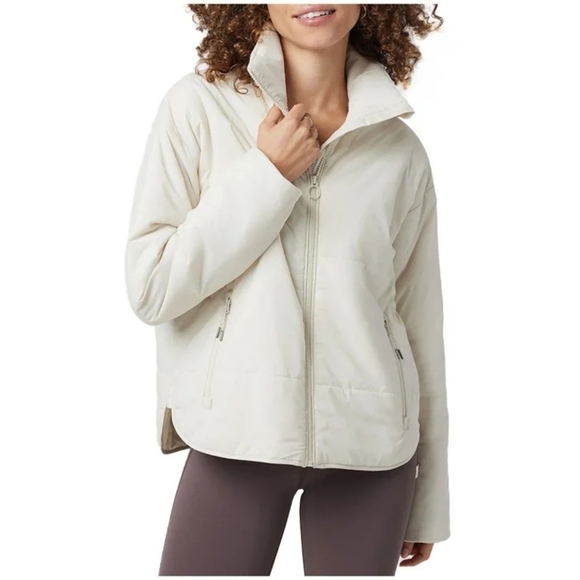 Vuori Jackets & Blazers - Vuori Women's Off-White Puffer Jacket